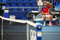 Novak Djokovic fait partie des sportifs qui ont interpellé les organisateurs à propos des conditions climatiques de la compétition.
