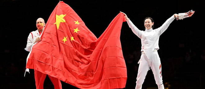 Hugues Obry, ancien responsable des epeistes francais, a conduit la Chinoise Sun Yiwen a l'or olympique.
