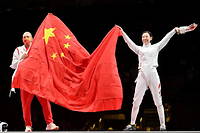 Hugues Obry, ancien responsable des épéistes français, a conduit la Chinoise Sun Yiwen à l'or olympique.
