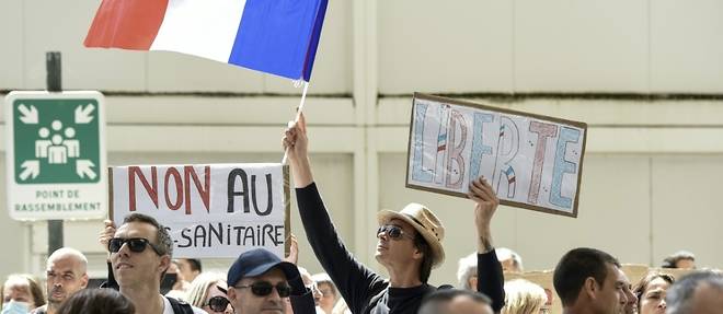 Mobilisation en hausse contre le pass sanitaire en France pour le 4e week-end consecutif