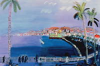 La célèbre « Baie des Anges », peinte par Raoul Dufy en 1926.
