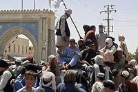 Afghanistan: les talibans tout pr&egrave;s de Kaboul, les Occidentaux &eacute;vacuent