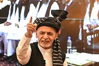 Le pr&eacute;sident Ashraf Ghani, symbole de la faillite de l'Afghanistan