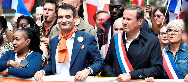 Florian Philippot et Nicolas Dupont-Aignan esperent tirer les marrons electoraux du feu de la contestation contre le pass sanitaire.

