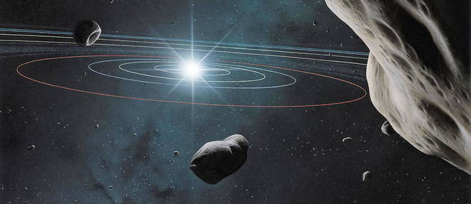 L'objet pourrait provenir de la ceinture d'asteroides.
