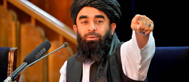 Le porte-parole des talibans Zabihullah Mujahid.
