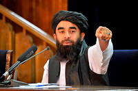 Le porte-parole des talibans Zabihullah Mujahid.
