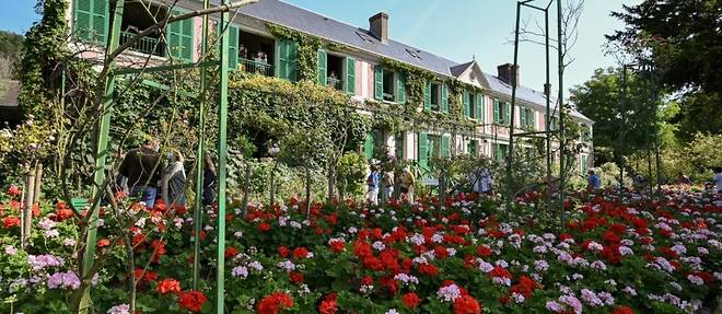De la vase a l'eblouissement dans les jardins de Monet a Giverny
