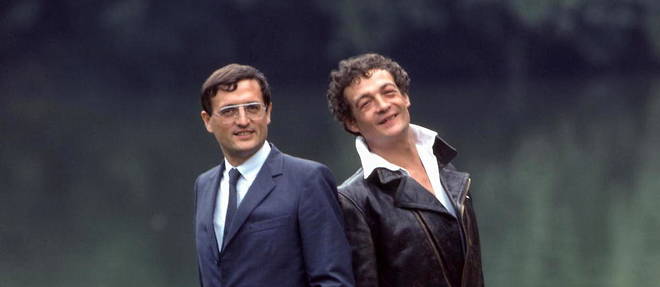 Philippe et Francois Leotard a Paris en octobre 1982.
