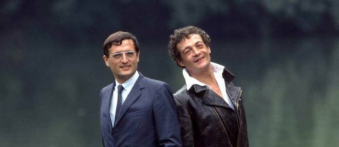 Philippe et Francois Leotard a Paris en octobre 1982.
