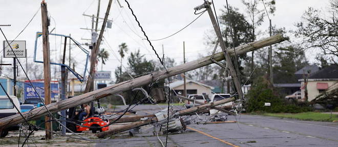 L'ouragan Ida a fait de nombreux degats en Louisianne.
