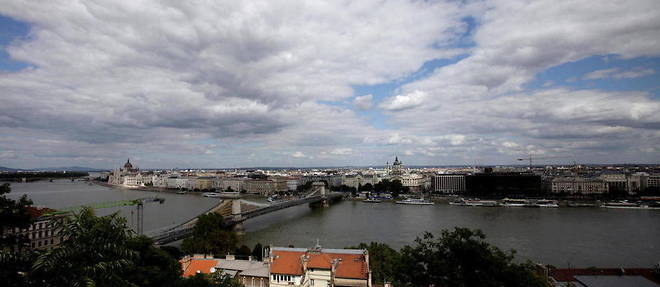Le Danube a Budapest, en 2021.
