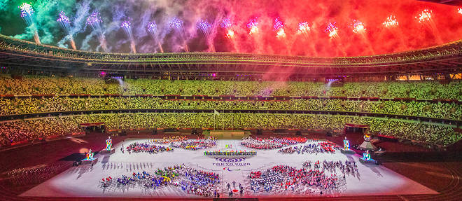 La ceremonie de cloture des Jeux paralympiques de Tokyo.
