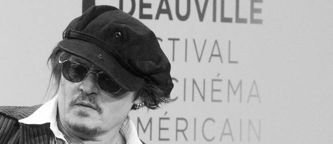 Johnny Depp au 47e Festival de Deauville.
