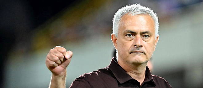 Jose Mourinho, entraineur de l'AS Rome, a joue ce week-end son millieme match. 

