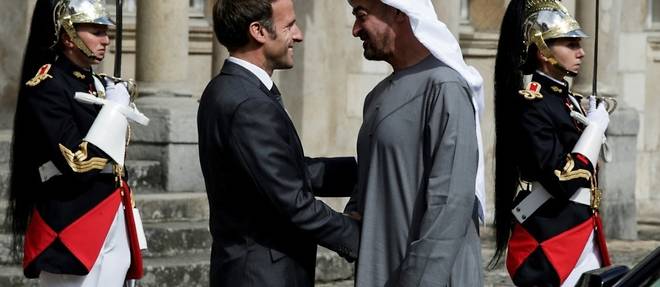 Macron recoit le prince heritier d'Abou Dhabi, partenaire cle dans le Golfe