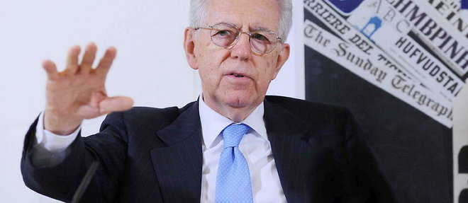 Le commissaire europeen Mario Monti, economiste de formation, dirigea l'Italie de 2011 a 2013.
