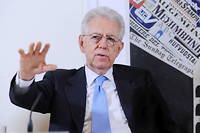 Le commissaire europeen Mario Monti, economiste de formation, dirigea l'Italie de 2011 a 2013.
