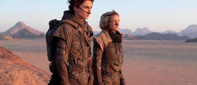Timothee Chalamet et Rebecca Ferguson dans << Dune >>.
