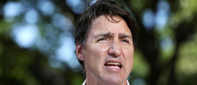 Le Premier ministre canadien Justin Trudeau, le 31 aout 2021, a Ottawa.
