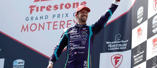 Grosjean entame une seconde vie aux Etats-Unis apres son terrible crash en Formule 1.
