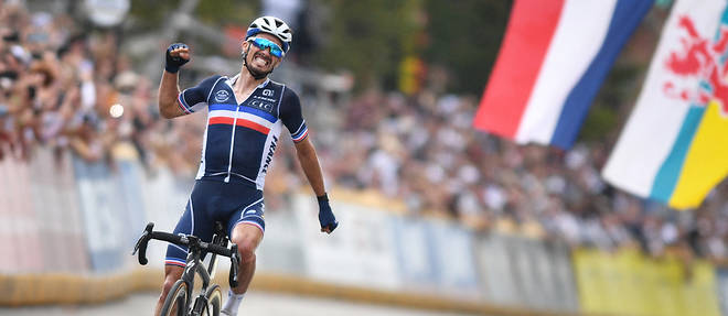 Le cycliste tricolore a decroche son deuxieme titre mondial ce dimanche.
