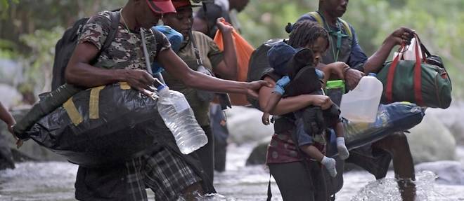 "Ann ale!": les migrants haitiens a l'assaut du Darien
