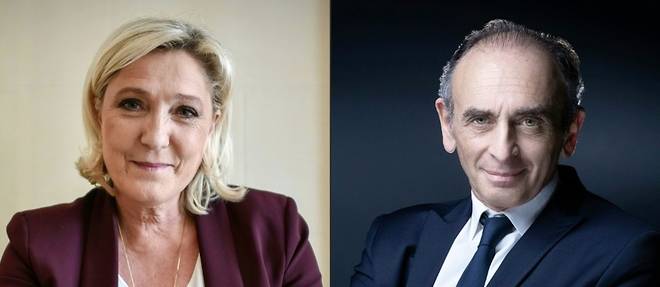 2022: Le Pen a 16%, Zemmour entre 13 et 14%, selon un sondage