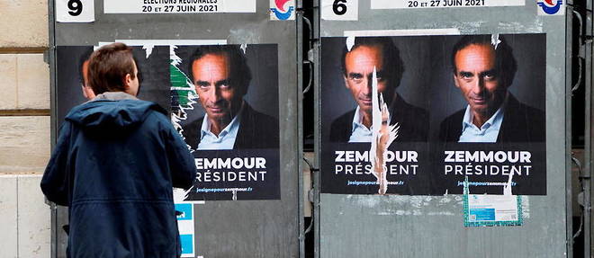 Zemmour, le non-candidat qui monte, qui monte.
