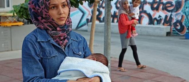 A Chypre, la detresse de migrants syriens separes de leurs enfants