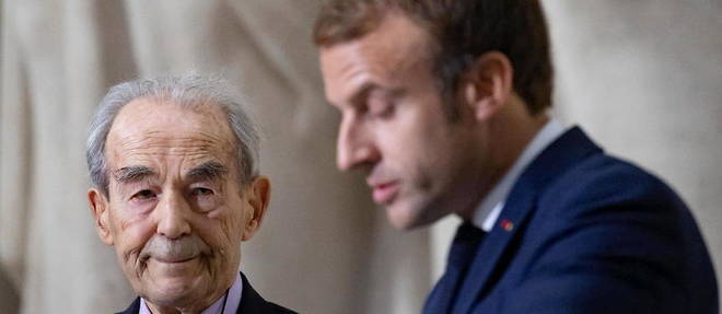 Emmanuel Macron et Robert Badinter ont celebre, cote a cote, les 40 ans de l'abolition de la peine de mort en France, lancant un appel fort pour << l'abolition universelle >>. 
