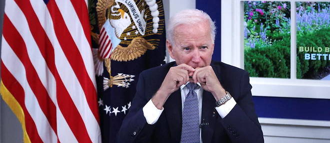 Le president americain Joe Biden, le 6 octobre 2021, a Washington.
