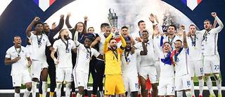 L'équipe de France a remporté la Ligue des nations en renversant (2-1) l'Espagne en finale.
