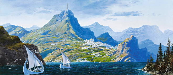Les navires de Valinor vus par Ted Nasmith

