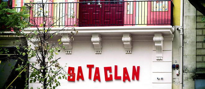 La facade du Bataclan, en octobre 2016.
