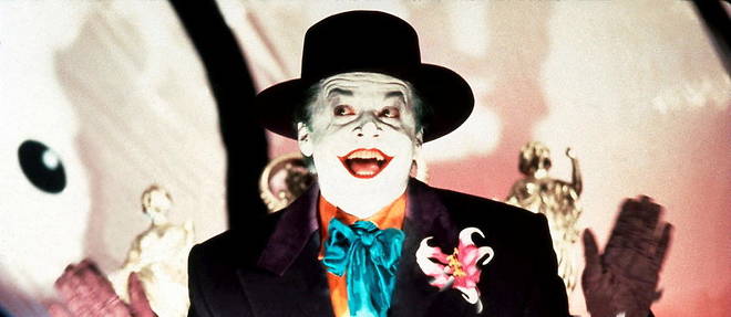 Jack Nicholson, immortel Joker dans << Batam >>.  
