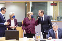 Bruxelles&nbsp;: ovation des dirigeants europ&eacute;ens pour Merkel