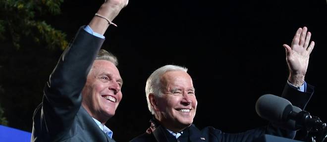 Biden soutient un candidat democrate en Virginie, dans une election locale a gros enjeux