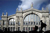 La gare du Nord, à Paris.
