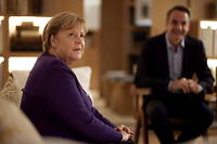 &Agrave; Ath&egrave;nes, Angela Merkel fait ses adieux &agrave; son meilleur ennemi