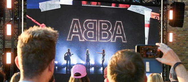 Un evenement autour du groupe ABBA a Berlin, Allemagne, le 2 septembre 2021.
