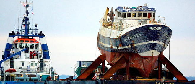 La justice britannique s'est rangee ce vendredi a la these de l'accident pour expliquer le naufrage du Bugaled Breizh, en 2004, qui a coute la vie a cinq marins. (Image d'illustration)

