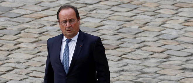 L'audition de Francois Hollande par la cour d'assises speciale de Paris doit debuter a 12 h 30, dans un palais de justice hautement securise.
