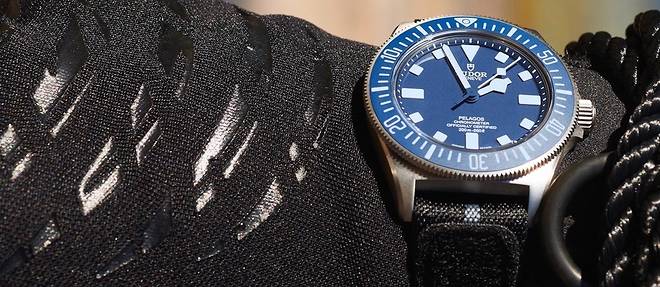 La nouvelle montre Tudor Pelagos FXD a ete elaboree en concertation avec une unite d'elite de la marine nationale. 3 650 EUR.


