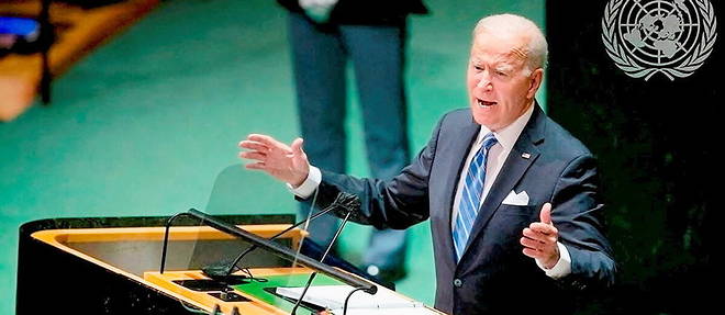 Le 21 septembre, a l'ONU, Joe Biden affirme ne pas vouloir entamer une nouvelle guerre froide avec la Chine.