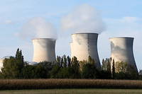 La centrale nucléaire du Bugey.
