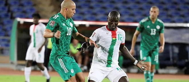 A l'image de ce duel entre Adama Guira et Sofiane Feghouli, le match entre l'Algerie et le Burkina pour la qualification au Mondial 2022 promet d'etre apre.

