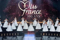 Préparation au concours des Miss France au Puy du Fou le 19 décembre 2020. 
