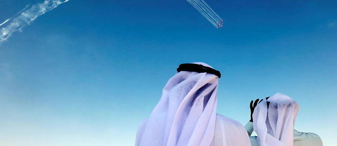 Le salon aeronautique de Dubai, qui ferme ce jeudi, avait ete annule l'an dernier pour cause de Covid.
