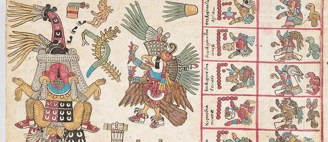 Une edition en fac-simile du << Codex Borbonicus >> sera offerte au Mexique avant la fin de l'annee. 

